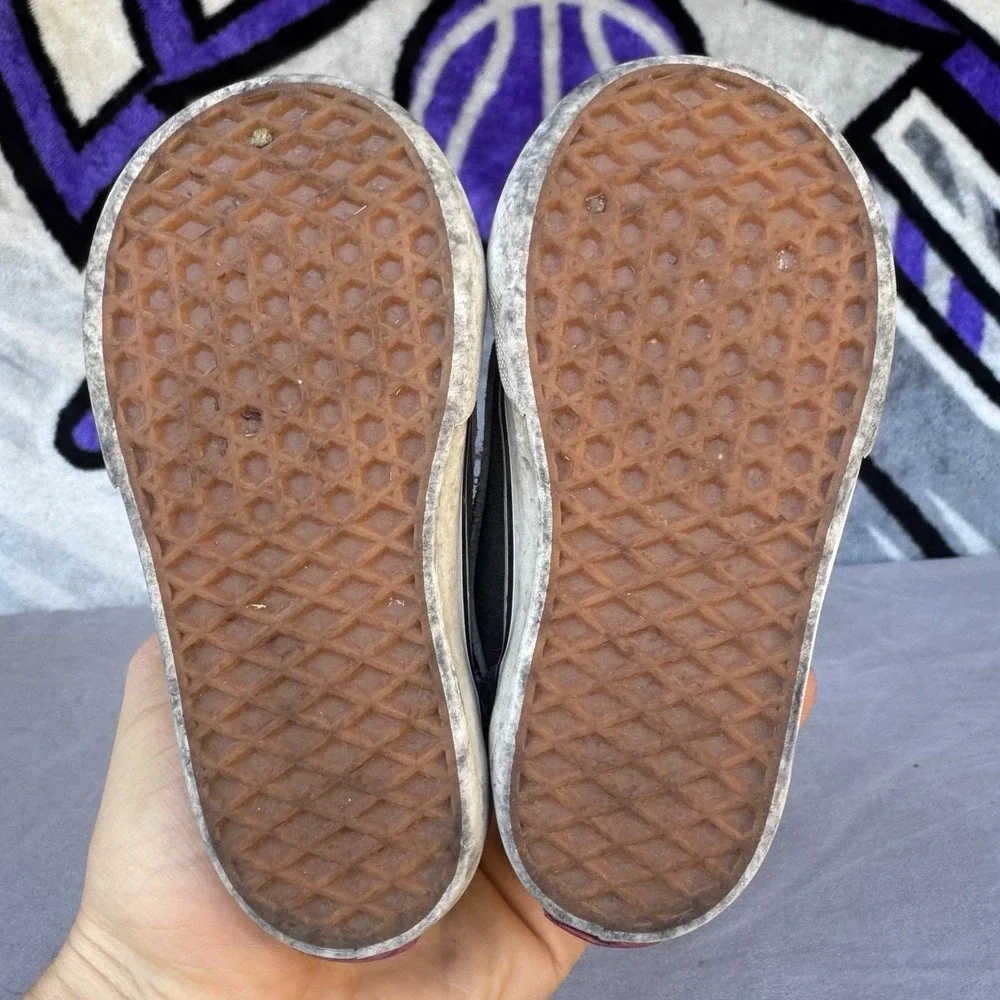 Size 6c - Vans Old Skool Forest Green Baby Kids‎ Shoes